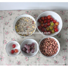 Chinese enamelware wholesale & printed enamel rice bowl